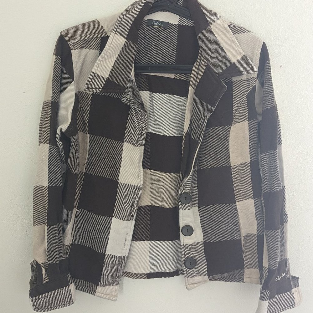 Cabela's Plaid Coat